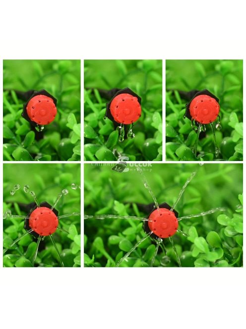 50db Állítható Öntöző Csepegtetők Sprinklerek