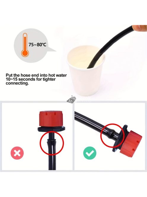 50db Állítható Öntöző Csepegtetők Sprinklerek