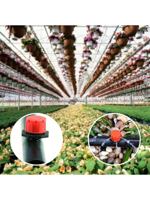 50db Állítható Öntöző Csepegtetők Sprinklerek