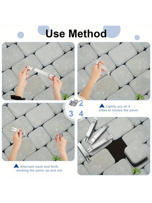 2db Rozsdamentes Acél Pácoló Kihúzó Eszköz