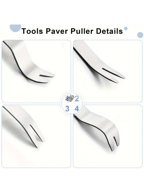 2db Rozsdamentes Acél Pácoló Kihúzó Eszköz