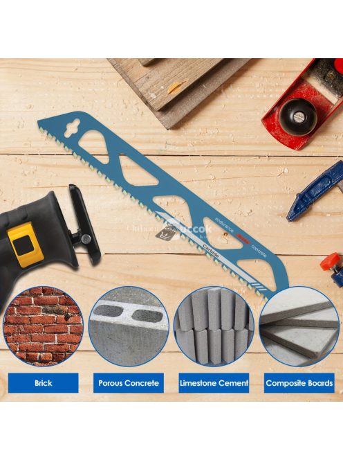 1db Volfrámacél Visszafordítható Fűrészlap