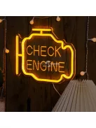 Neon Check Engine felirat