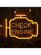 Neon Check Engine felirat