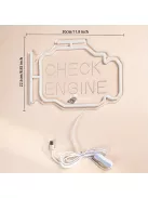 Neon Check Engine felirat