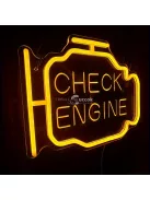Neon Check Engine felirat