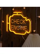 Neon Check Engine felirat