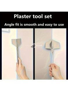 4 darabos ProCraft fém sarokspatula készlet