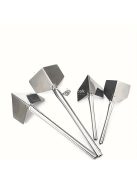 4 darabos ProCraft fém sarokspatula készlet