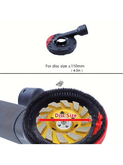 Sarokcsiszoló porvédő burkolat