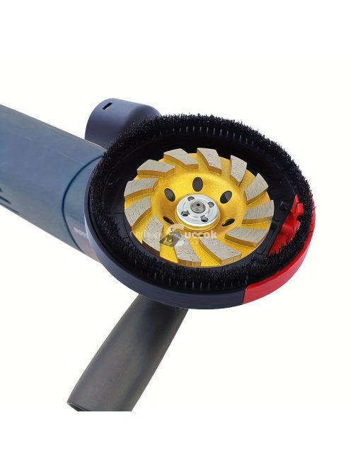 Sarokcsiszoló porvédő burkolat