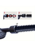 Sarokcsiszoló porvédő burkolat