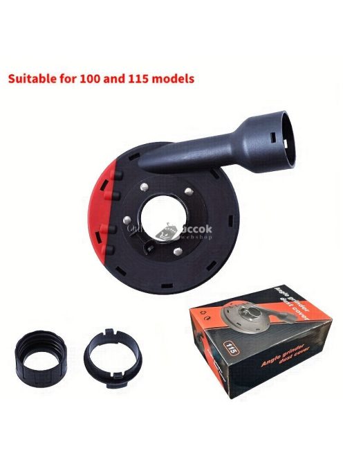 Sarokcsiszoló porvédő burkolat