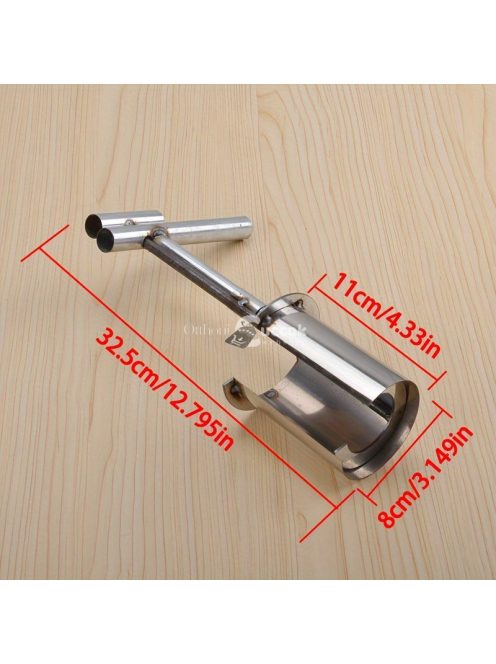 Tartós rozsdamentes acél kézi kerti átültető eszköz