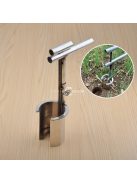 Tartós rozsdamentes acél kézi kerti átültető eszköz