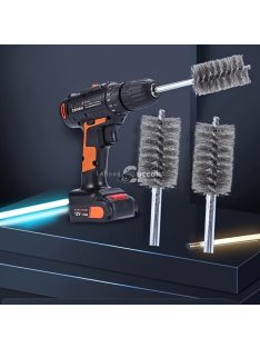 6 db rozsdamentes acél huzalcső kefe készlet