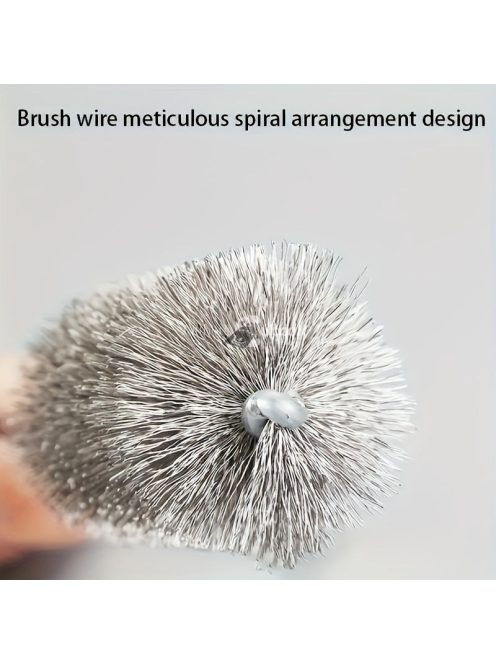 6 db rozsdamentes acél huzalcső kefe készlet