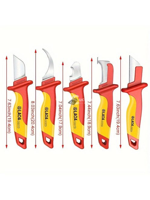 Szigetelt kábelhámozó kés szett