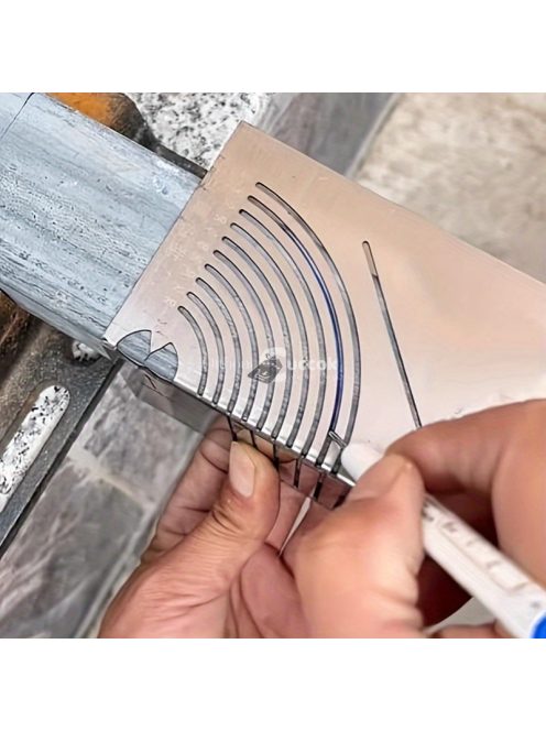 1db Pontos Acél Szög- és Ív Jelölő Eszköz