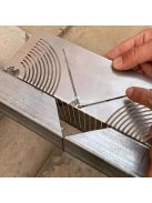 1db Pontos Acél Szög- és Ív Jelölő Eszköz