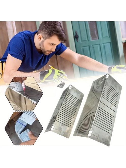 1db Pontos Acél Szög- és Ív Jelölő Eszköz