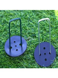 40 db U alakú fém kerti cövek