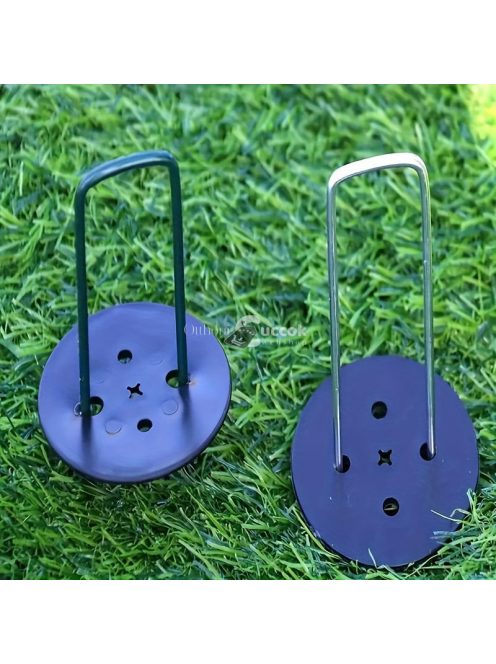 40 db U alakú fém kerti cövek