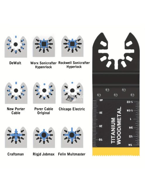 Titán Oszcilláló Szerszám Pengékészlet