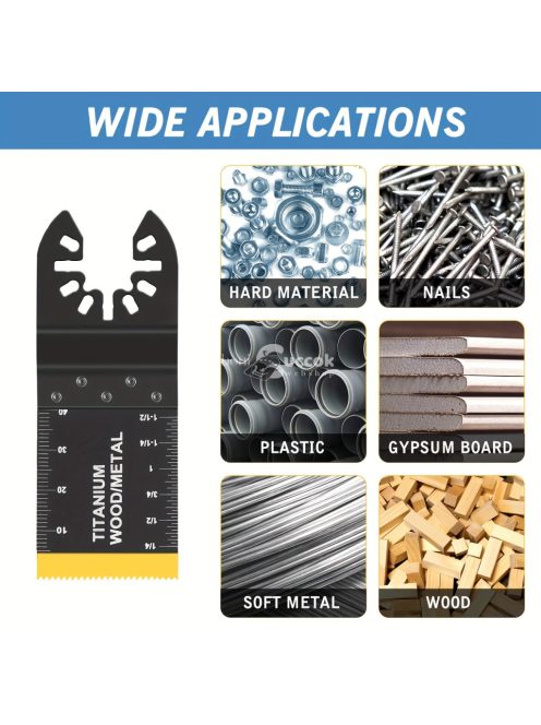 Titán Oszcilláló Szerszám Pengékészlet