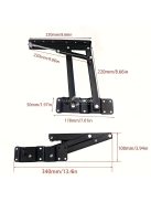 Emelőrugós Zsanér Emelő