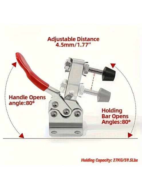 4db GH-201A Kattintós Bilincs Készlet