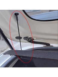   Poliészter Autó Csomagtartó és Hátsó Ajtó Szíj Klipsz