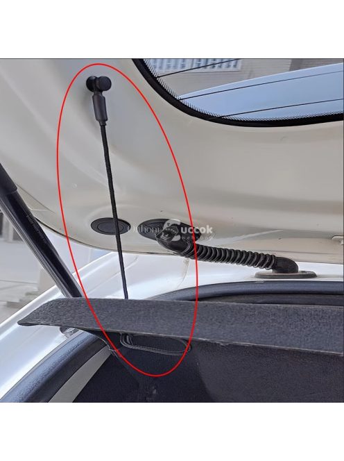 Poliészter Autó Csomagtartó és Hátsó Ajtó Szíj Klipsz