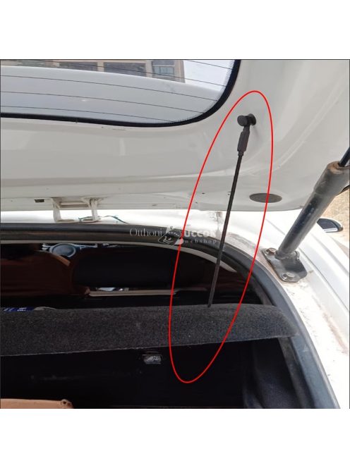 Poliészter Autó Csomagtartó és Hátsó Ajtó Szíj Klipsz