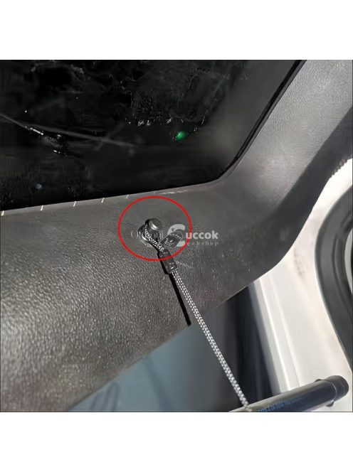 Poliészter Autó Csomagtartó és Hátsó Ajtó Szíj Klipsz