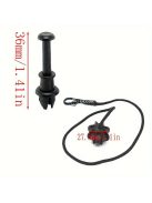 Poliészter Autó Csomagtartó és Hátsó Ajtó Szíj Klipsz