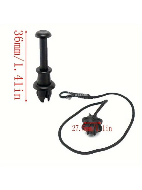 Poliészter Autó Csomagtartó és Hátsó Ajtó Szíj Klipsz