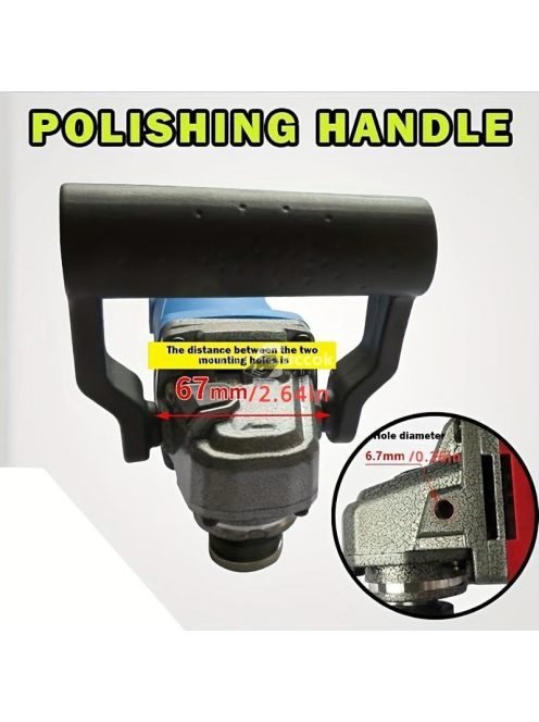 Anti-Vibrációs Sarokcsiszoló Oldalsó Fogantyú