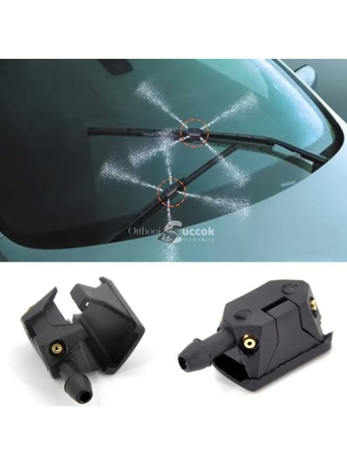 4 db 4-utas szórófej, autó ablaktörlő fúvóka