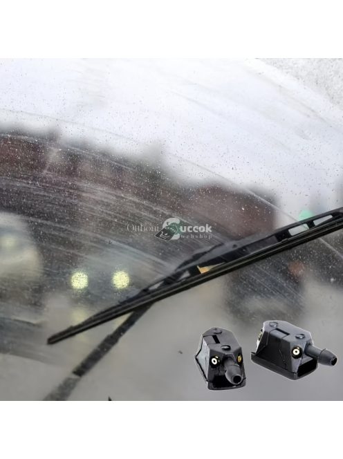 4 db 4-utas szórófej, autó ablaktörlő fúvóka