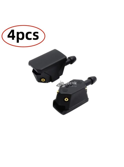 4 db 4-utas szórófej, autó ablaktörlő fúvóka