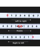 Öntapadó fém mérőszalag
