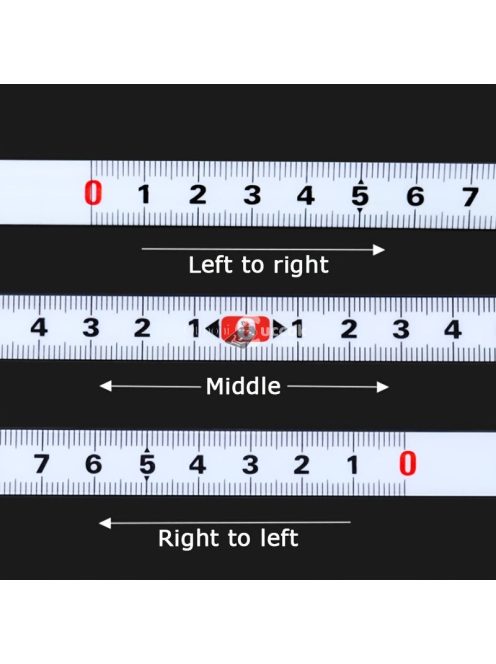 Öntapadó fém mérőszalag