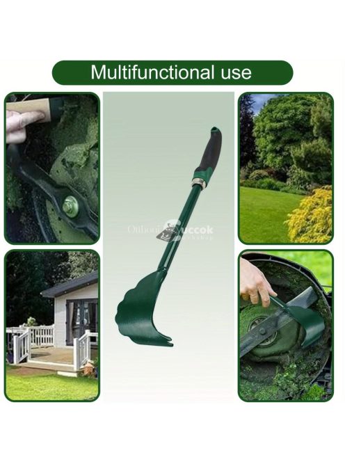 Tartós Fém Fűnyíró Fedélkaparó Szerszám