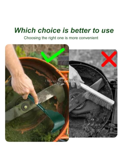 Tartós Fém Fűnyíró Fedélkaparó Szerszám