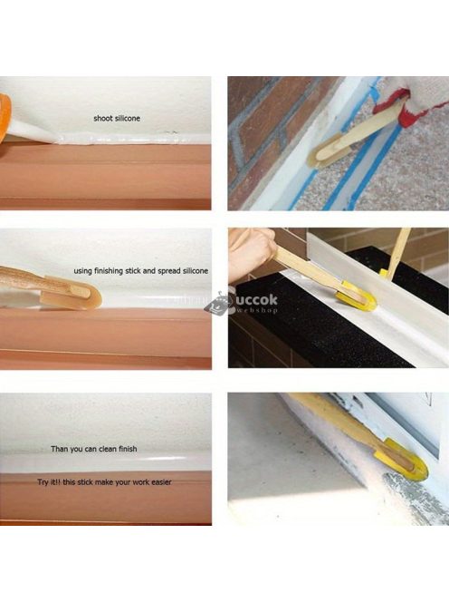 4db-os szilikon tömítőszerszám készlet