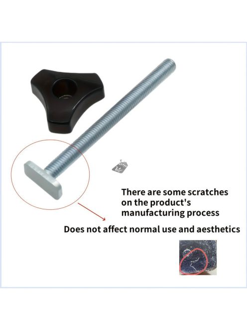 Fafeldolgozó készlet T-csavarokkal és anyákkal