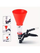 Univerzális tölcsér autó motorolaj-feltöltő készlettel