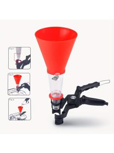   Univerzális tölcsér autó motorolaj-feltöltő készlettel