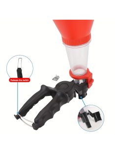   Univerzális tölcsér autó motorolaj-feltöltő készlettel